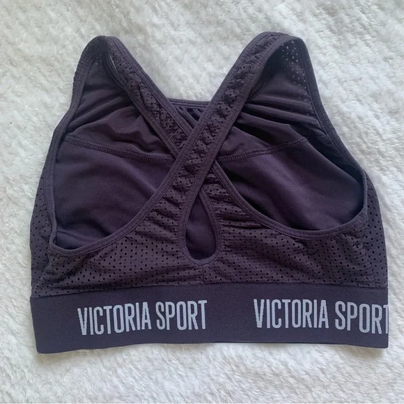 Victoria Sport Mesh High Neck Bra - Picture 2 of 3